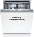 BOSCH vollintegrierbarer Geschirrspüler Serie 4 SMV4HVX14E, 14 Maßgedecke, Info Light - erlischt bei Beendigung des Spülvorgangs, flexible Körbe