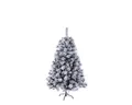 SVITA Künstlicher Weihnachtsbaum Weihnachtsbaum, Nordmanntanne, 371 Spitzen, Schnee, Tannenbaum, Kunstbaum, PVC, 150 cm