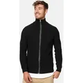 Indicode Strickjacke Herren Dodson Herrenstrickjacke schwarz XXL (60)