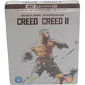 Creed / II Steelbook 2 Filme 4K Ultra HD + Blu-Ray Ausgabe Begrenzte Bereich B