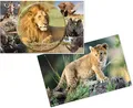 HERMA 19676 Schreibtischunterlage Tiere Afrika, abwischbare Kinder Schreibunterl