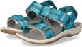 Keen Jr Elle Backstrap Sea Mosse-Fjord Blau Kinder Sandalen