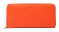 Esquire Viktoria Zip Around Wallet Flame Orange