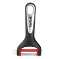 Tefal Ingenio K20718 Gemüseschäler | Premium Küchenutensilien für vielseitige Kochbedürfnisse | 22 cm | Kunststoff | Rot/Schwarz, 22.1 x 9.2 x 2.85 cm