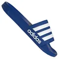 adidas Herren Adilette Poolsandale Badeschuhe Badelatschen Sandalen Blau NEU 47