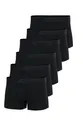 adidas Basic Boxer Trunk Men Herren Unterhose Shorts Unterwäsche 6er Pack, Farbe:Black, Bekleidungsgröße:S