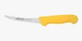 Arcos Ausbeinmesser Curvo Semiflexible - Edelstahlklinge 140 mm - Ideal zum Entbeinen von Fleisch - Gelber Polypropylen-Griff - Serie 2900