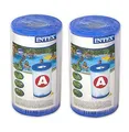 Filterkartusche Typ A 2 Stück für Intex Poolfilter, Zubehör, Schwimmbad