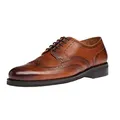Gordon & Bros. Herren Schnürhalbschuhe Rick, Männer Businessschuhe,Budapester,Style,elegant,Office,büro,Freizeit,Men's,Man,Men,TAN,40 EU / 6.5 UK