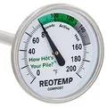 REOTEMP Garten-Kompost-Thermometer mit PDF-Kompostierungsleitfaden (Fahrenheit) (16-Zoll Stamm)