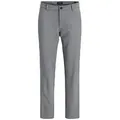 Jack & Jones Chinos JPSTOLLIE CONNOR CHINO NOOS Materialmix, regular fit grau 34