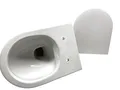WC Hänge-Randlos-Toilette AM.PM CTA1700SC Weiß mit Toilettensitz B-WARE