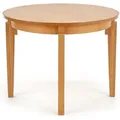 Design Esstisch HAS-111 Massivholz ausziehbar Tisch Echtholzfurnier - Naturbelassen