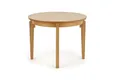 designimpex Design Esstisch HAS-111 Massivholz ausziehbar Tisch Echtholzfurnier, Farbe:Honigeiche