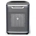 Rowenta SO9360, Elektrischer Raumheizlüfter, Keramik, 1,5 m, IP20, Drinnen, Tisch/Bank, Flur - Schwarz/Silber