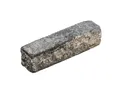 DIEPHAUS Palisade SIOLA 12,5/15/37,5 cm (weiß-schwarz) 0.38 m