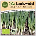 Lauchzwiebel Samen (BIO) - 125 Samen Gemüsesamen Lauchzwiebelsamen Long White Is