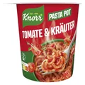 Knorr Tomate & Kräuter Pasta Pot, leckere Instant Nudeln 69 g
