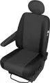 FIAT Ducato Einzelsitzbezug Sitzbezug Sitzschoner Set robuste Stoff in schwarz