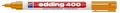 10x Edding 4-400006 400 Permanentmarker nachfüllbar 1 mm, orange(P) 