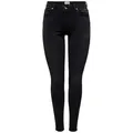 ONLY 7/8-Jeans ONLWauw (1-tlg) Plain/ohne Details schwarz XL