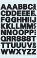 Avery Zweckform® 3780 3780 Buchstaben-Etiketten - A-Z, 9,5 mm, schwarz, selbstkl
