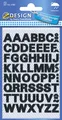 ZDesign HOME Buchstaben-Etiketten Buchstaben A-Z schwarz 104 Etiketten