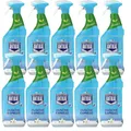 10 Flaschen Antikal Express Kalkreiniger Spray à 800 ml – Kraftvoll gegen Kalk & Seifenreste – Für Bad, Dusche, Küche & Fliesen, strahlend Rein nach nur einem Wisch ohne Nachpolieren