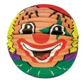 Stylex Lampion Laterne Clown, 4 Motive - keine Auswahl möglich!