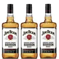 Jim Beam Bourbon Whisky 3 x 1 Liter
