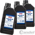3x 1L LIQUI MOLY 1117 HYDRAULIKÖL HLP 46 MINERALISCH MASCHINEN PUMPEN ANLAGEN