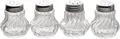 APS 4er-Set Mini-Salz- und Pfefferstreuer 40503, 4 Stück