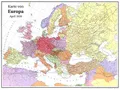 Historische Karte: EUROPA im April 1939 (gerollt): Europa zwischen Ersten und Zweiten Weltkrieg – 1919 bis 1939