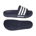 Adidas Adilette Shower Herren Sandalen Pantoletten Badelatschen Dunkelblau Weiß