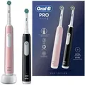 Oral-B Pro 1 Duo schwarz pink - Schwarz