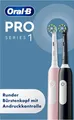 Oral-B Pro1 Elektrische Zahnbürste Doppelpack 3Modi Aufsteckbürsten Rosa