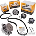 CONTI ZAHNRIEMENSATZ+WASSERPUMPE für VW GOLF 4 5 POLO 9N CADDY 3 IBIZA 1,4 16V