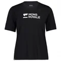 Mons Royale - Women's Icon Relaxed Tee - Merinoshirt Gr XS schwarz