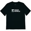 Mons Royale Damen Icon Relaxed T-Shirt (Größe XS, schwarz)