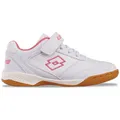 Lotto Stylecode: 2600120K Whizzer K Unisex Kids Sportschuhe White/Freaky Pink 31