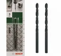 Bosch Metallbohrer HSS-R rollgewalzt (2 Stück, Ø 3 mm)