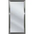 Wandspiegel Spiegel Hängespiegel Polystyrol Rahmen Glas Silber Kare Design