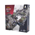 Dungeons & Lasers Vorlackiertes Gelände-Set für DND- und Tabletop-RPG-Spiele – 5E kompatibel mit Miniaturen im Maßstab 28–32 mm – modulares Design für schnelle Montage, ab 14 Jahren