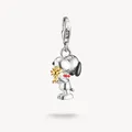 THOMAS SABO x Peanuts™ Snoopy and Woodstock Friends Charm 925 Silber 2228-427-7