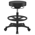 SONGMICS ergonomischer Arbeitshocker, Sitzhocker, 360° Drehstuhl OSC007B01