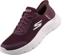 Skechers WIP 124836/BURG in Red color size 38