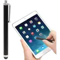 2x Display Touch Pen Eingabe Stift für iPad iPhone Samsung Huawei Xiaomi Schwarz - Schwarz