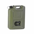 Kraftstoffkanister Benzin Diesel oliv 20l integriertes schwarzes Auslaufrohr neu