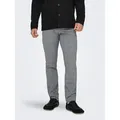 ONLY & SONS Chinos ONSMARK SLIM CHECK PANTS 9887 NOOS grau 31
