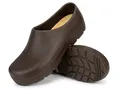ALBATROS PURCEL Profi Clogs Unisex braun Gr. 45 – wasserdichter Freizeit- und Gartenschuh für Herren und Damen mit Premium Fußbett